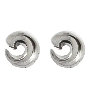 Twisted Hoop with Clip Closure