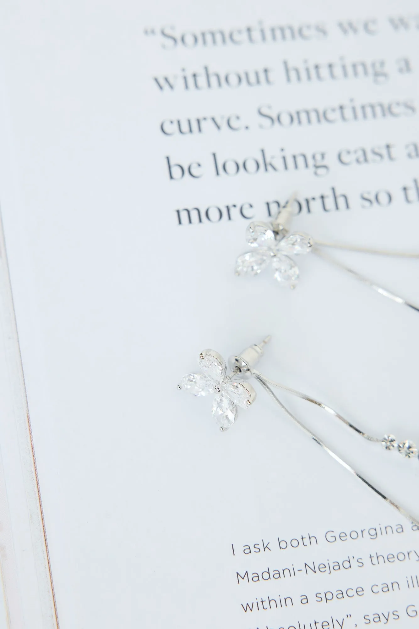 Unique Muse Earrings Silver