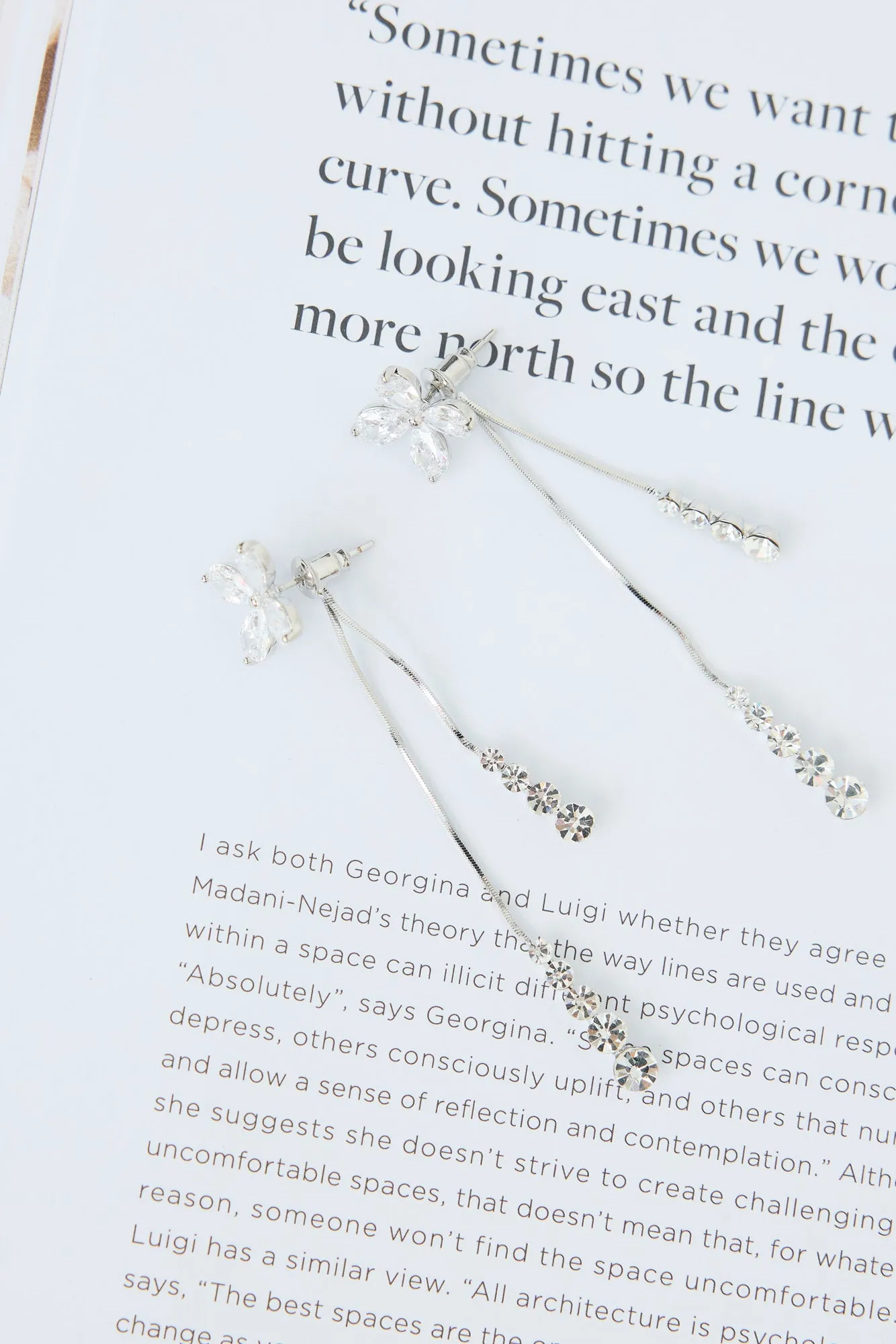 Unique Muse Earrings Silver