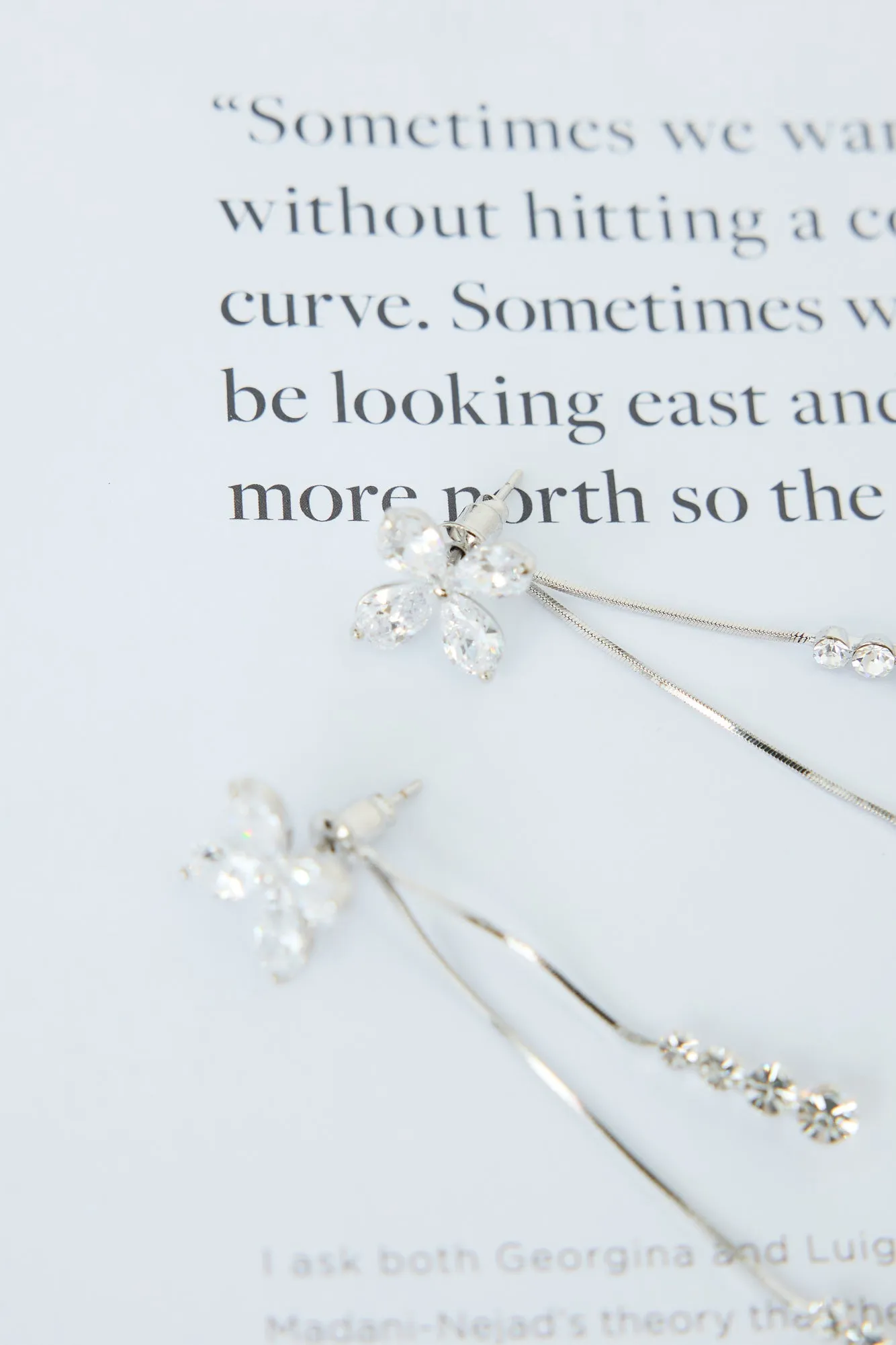 Unique Muse Earrings Silver