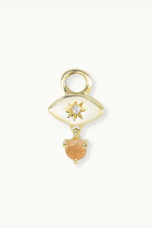Vega Sunstone Gold Charm