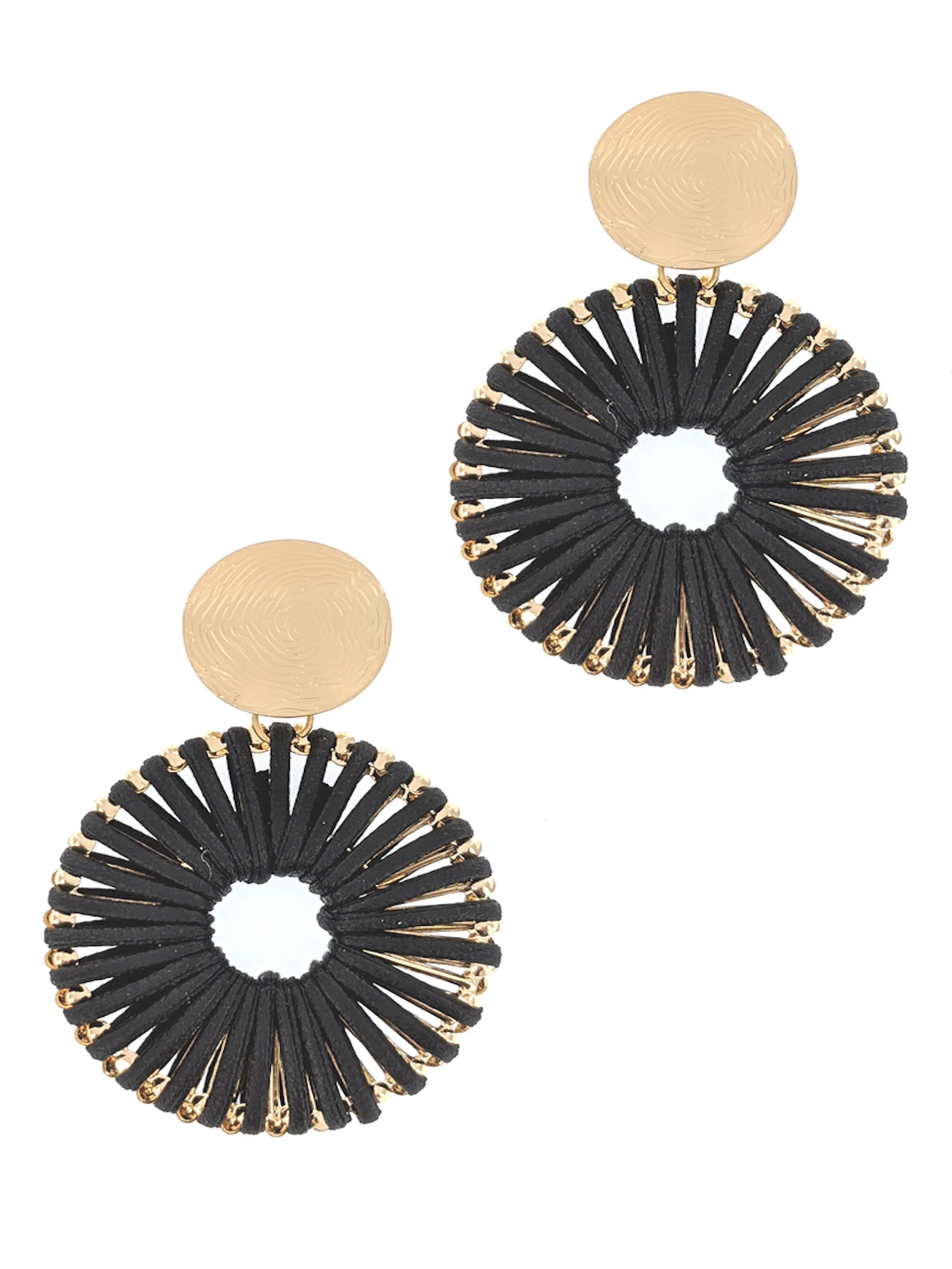 Vegan Leather Fashion Earrings