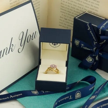 Victorian Diamond Conversion Earrings of 14k Gold