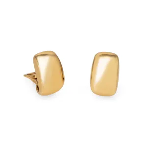 Vintage Cartier Earrings Nouvelle Vague 18k Yellow Gold c1999 Fine Jewelry