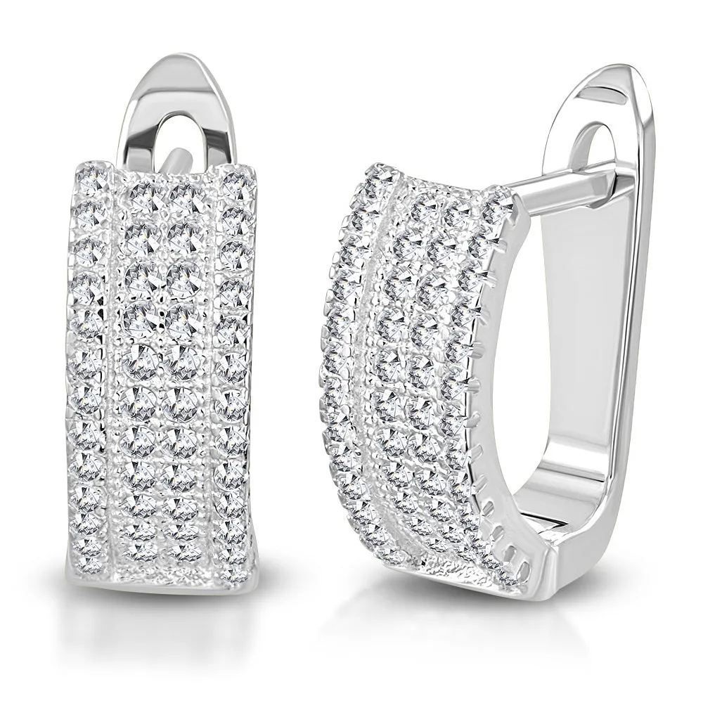 Wedding Silver Earrings