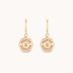 Wee PB Hoops Citrine