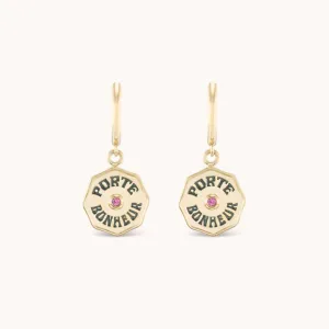 Wee PB Hoops Pink Tourmaline