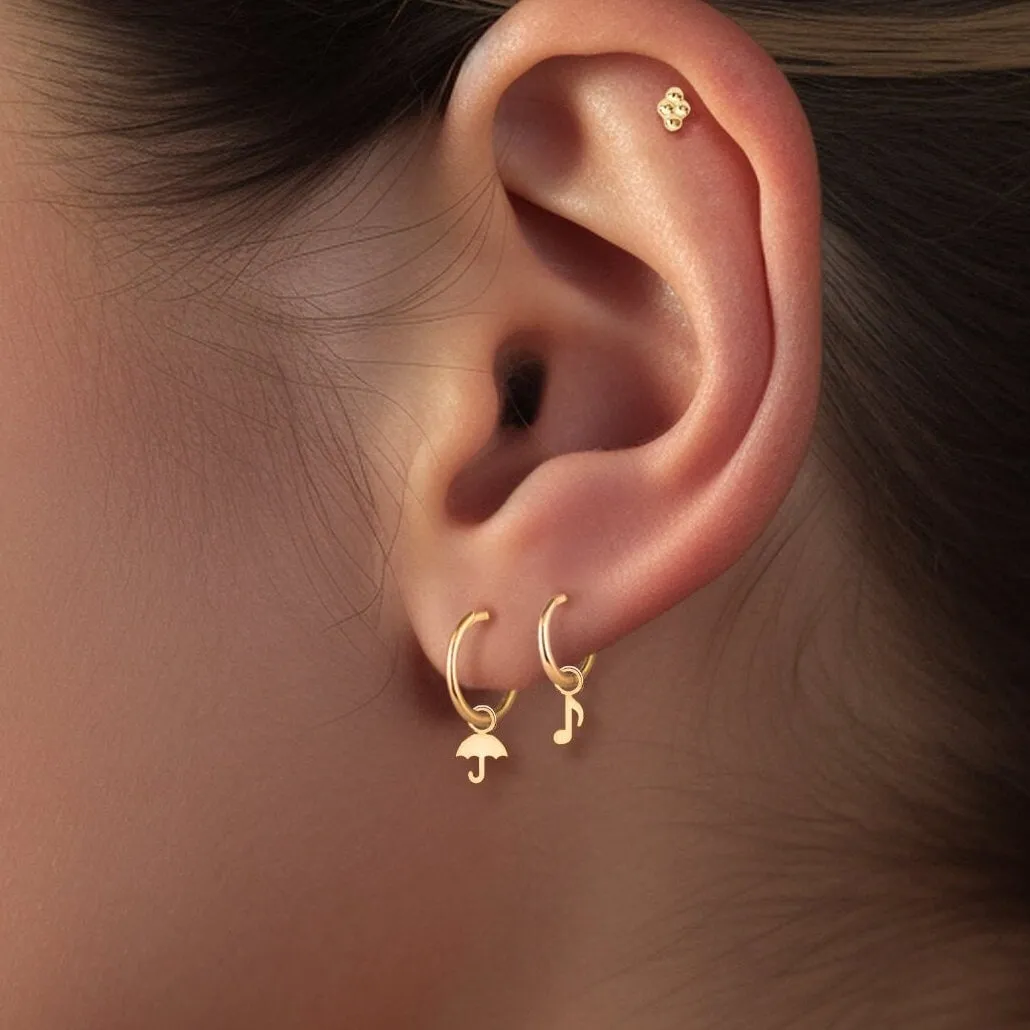 Whimsical Umbrella Charm