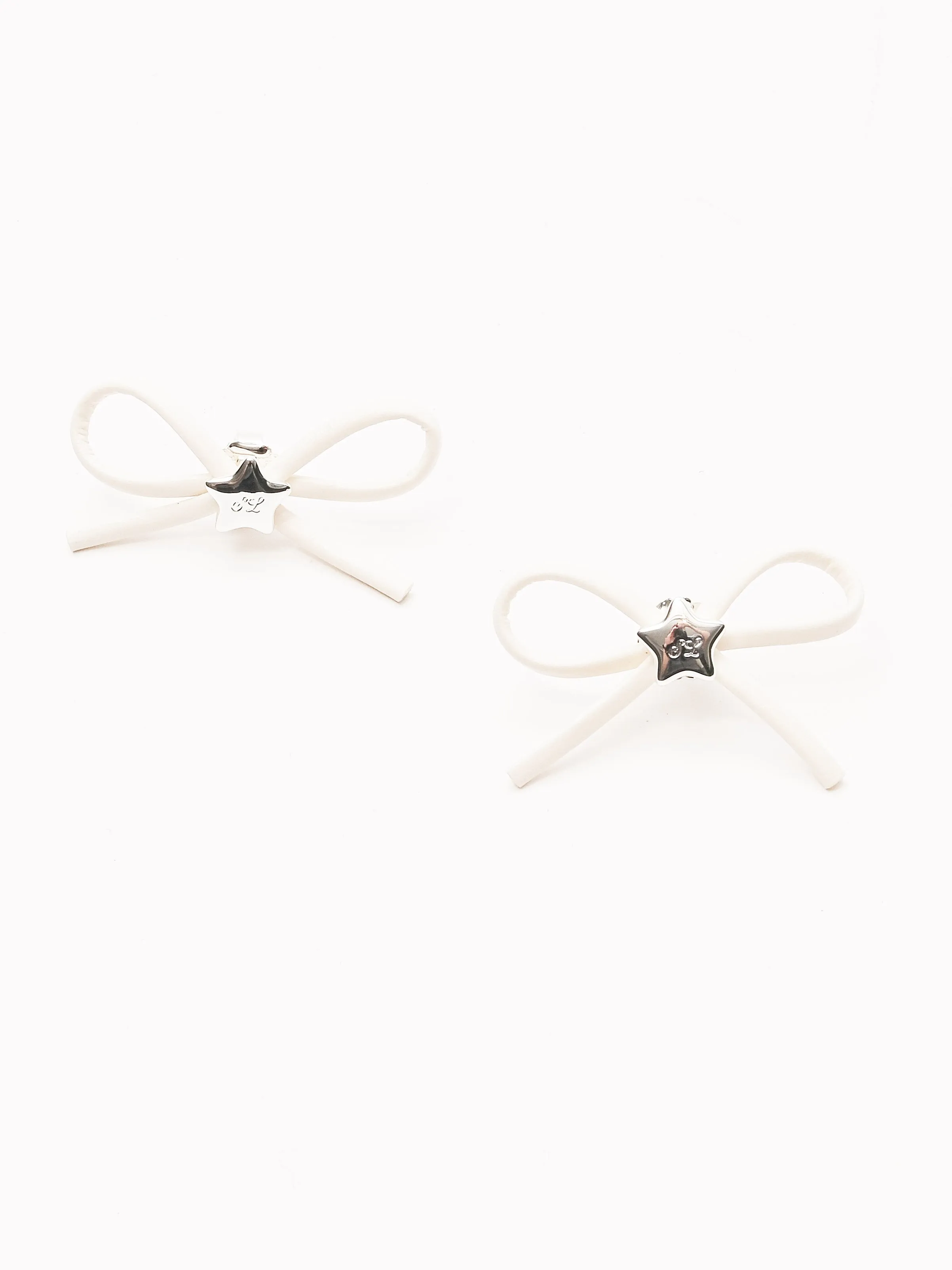 White Ume Earrings